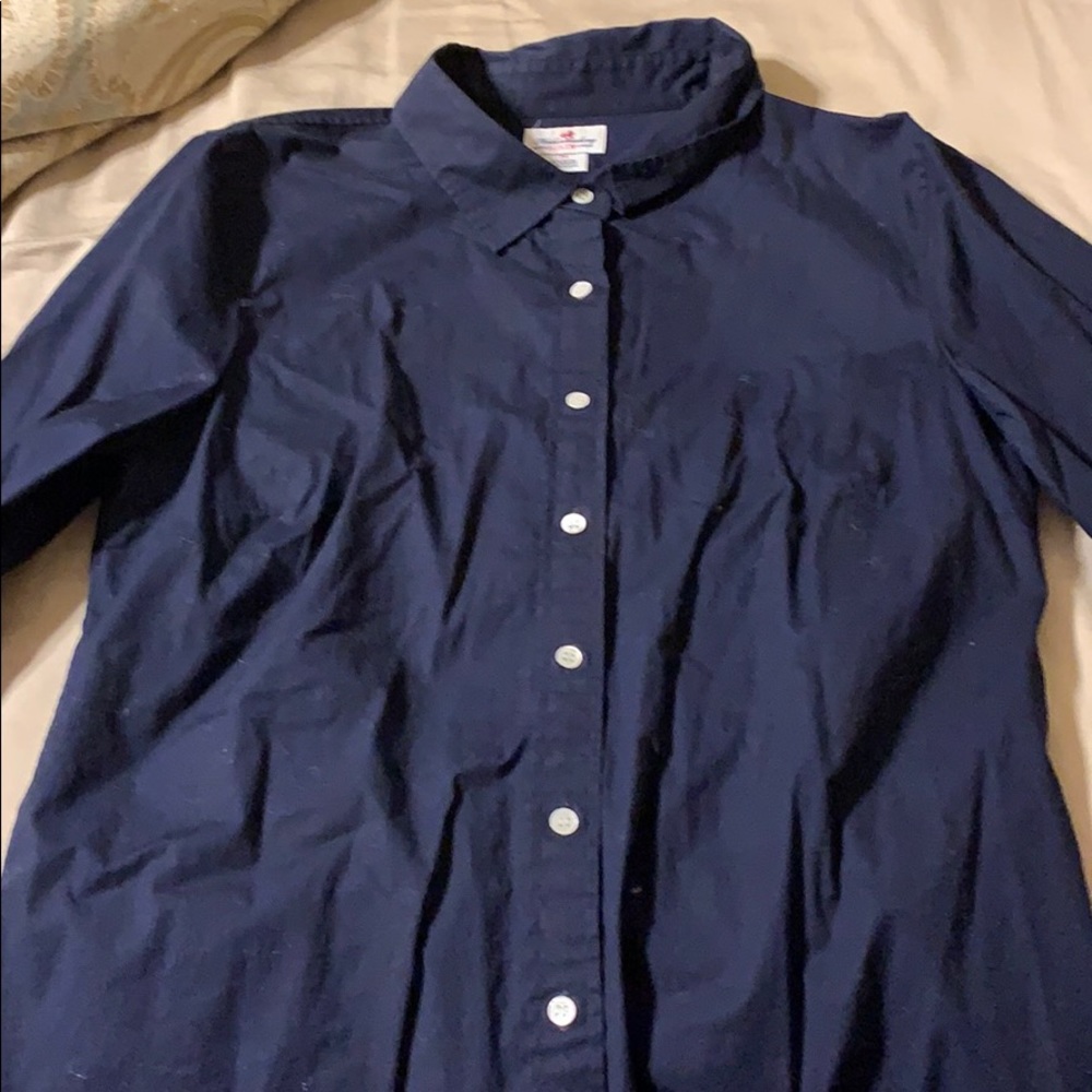 Navy blue Jcrew Haberdashery button down